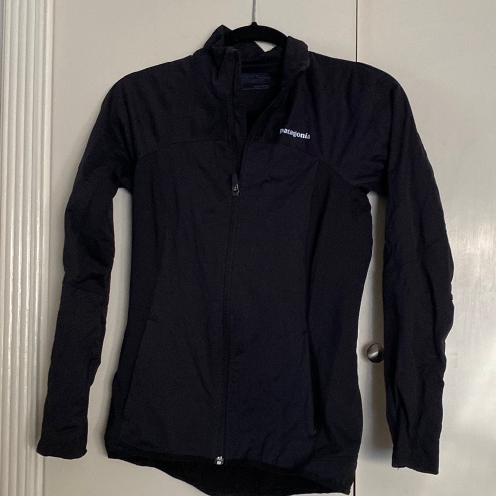 Patagonia black athletic jacket
